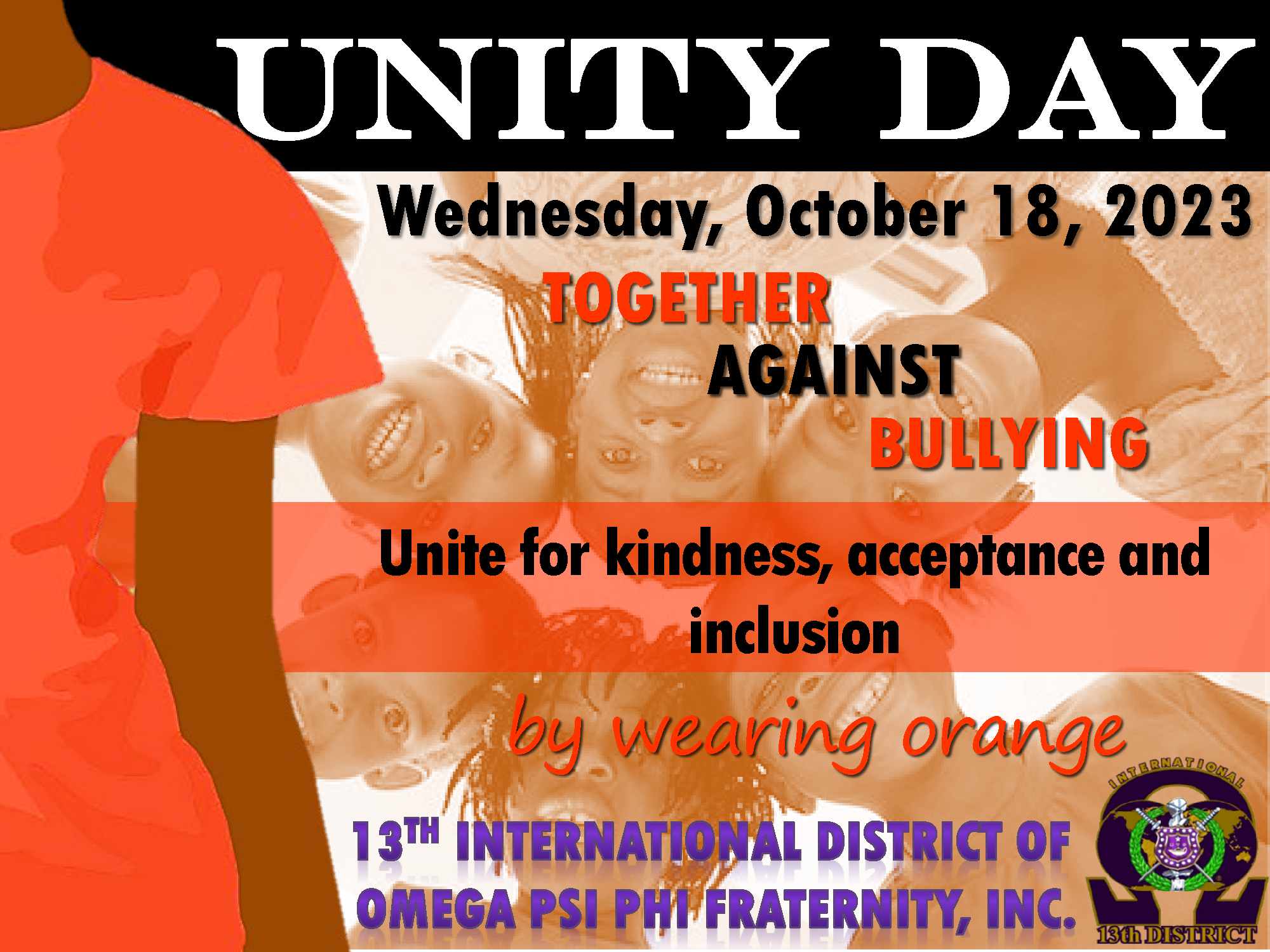 13th District Unity Day Flyer 2023